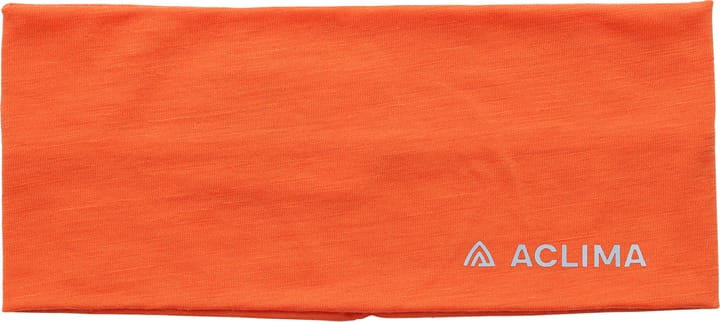 Aclima LightWool Headband Orange Tiger Aclima