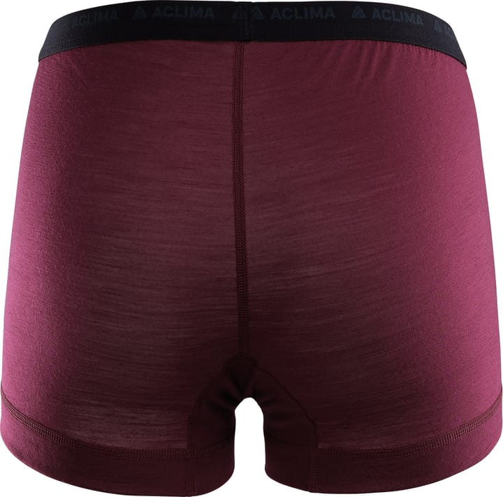 Aclima Women's LightWool Hipster Zinfandel Aclima