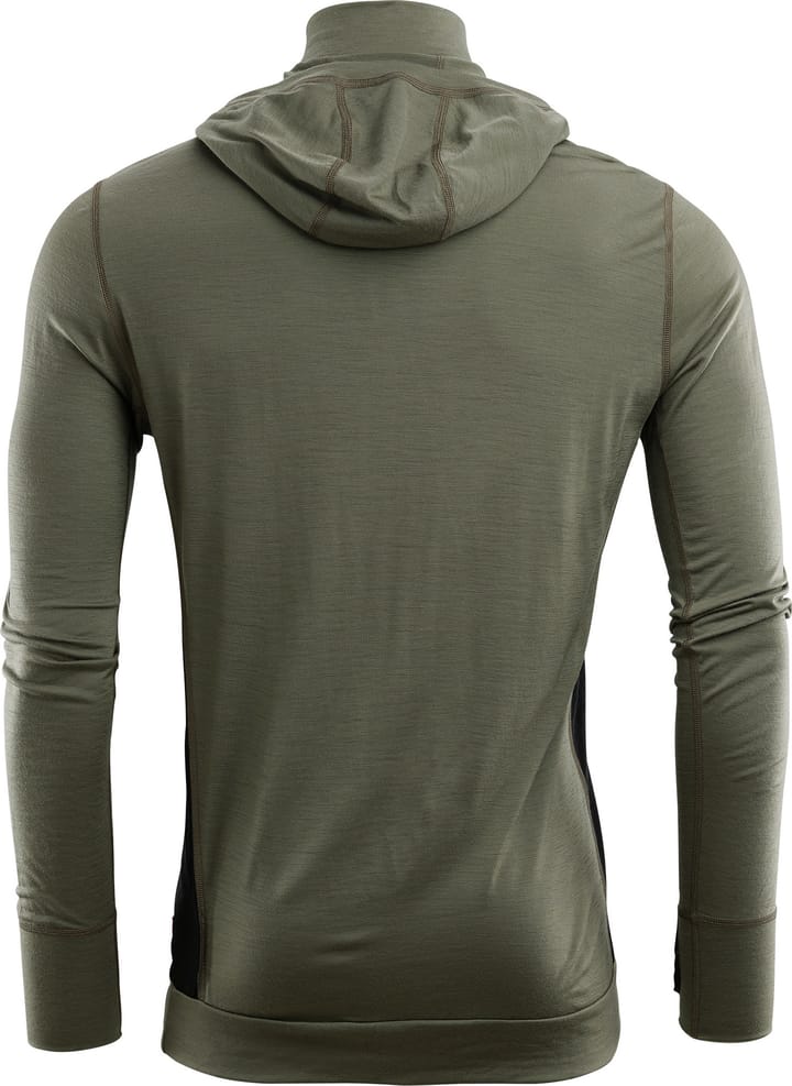 Aclima LightWool Hoodie Man Ranger Green/Jet Black Aclima