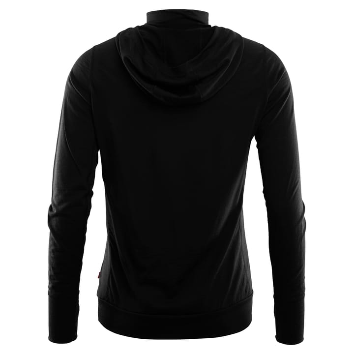 LightWool Hoodie Woman Jet Black Aclima