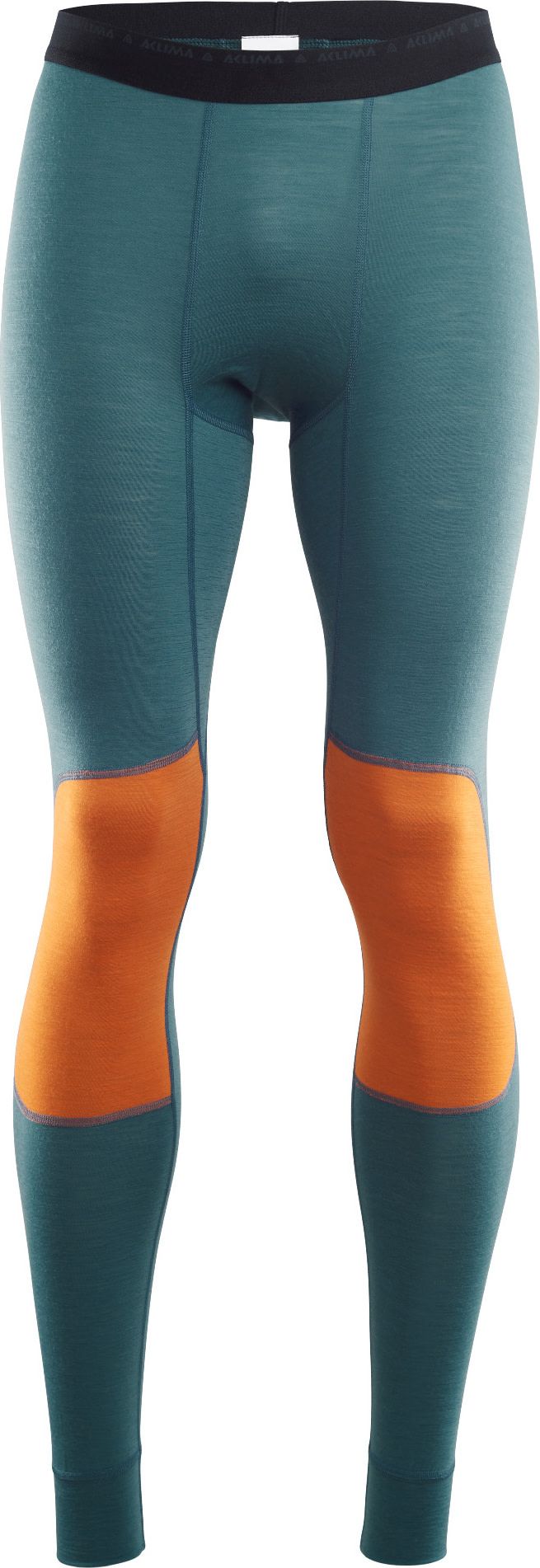 Aclima LightWool Reinforced Longs Man Tapestry/Orange Popsicle Aclima