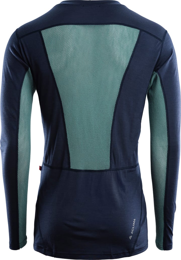 Aclima LightWool Sports Shirt Man Navy Blazer/North Atlantic Aclima