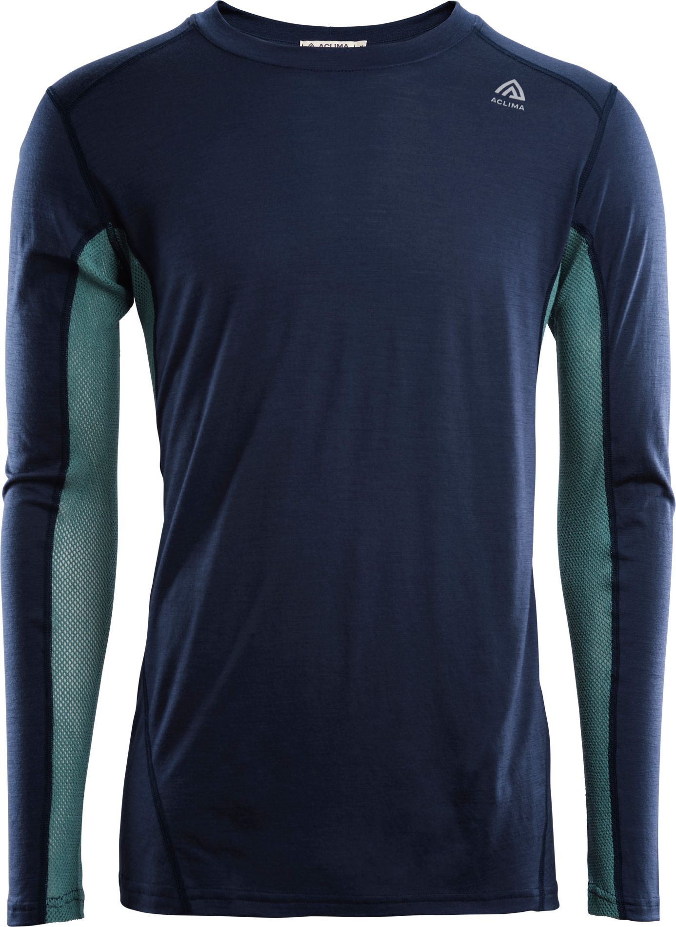 Aclima LightWool Sports Shirt Man Navy Blazer/North Atlantic