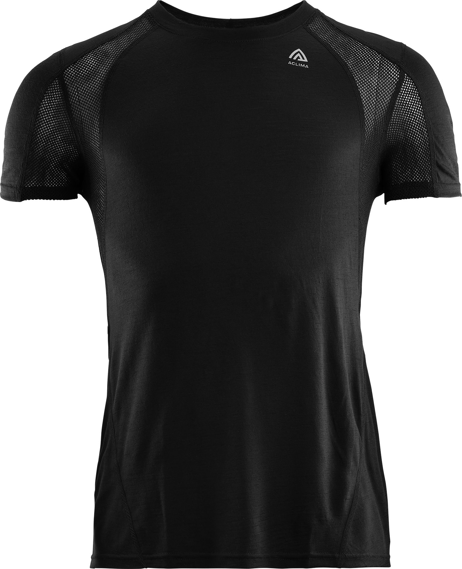 Aclima Men’s LightWool 140 Sports T-shirt Jet Black