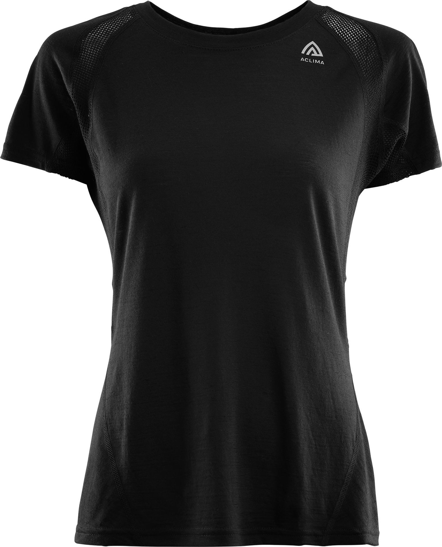 Aclima Women's LightWool Sports T-shirt Jet Black