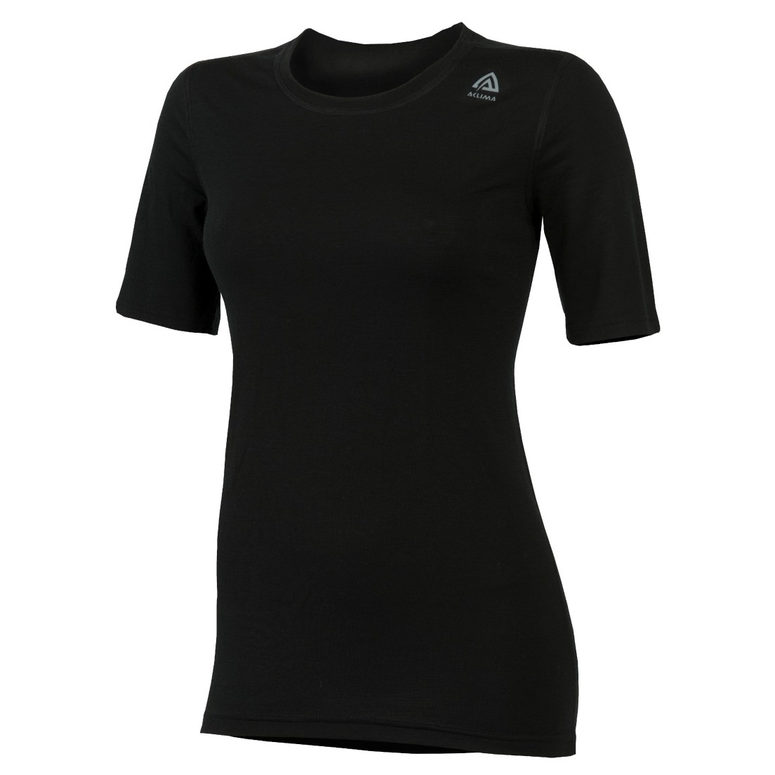 Aclima Lightwool T-Shirt Classic Women Jet Black Undertøy overdel XL