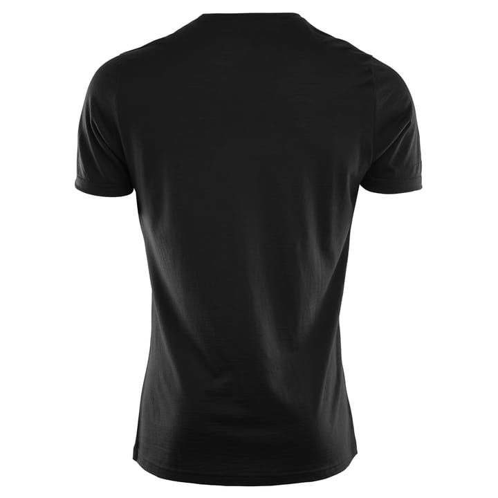 Aclima LightWool T-Shirt V-Neck Men Jet Black Aclima