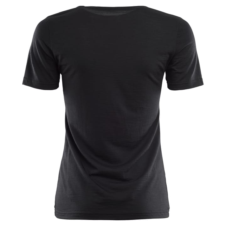 Aclima Women's LightWool 140 T-shirt Jet Black Aclima