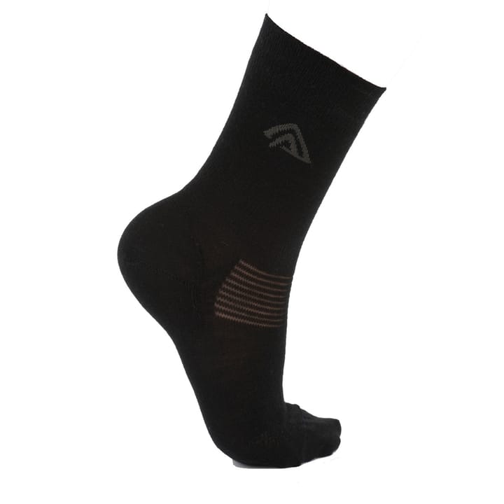 Wool Liner Socks Jet Black Aclima