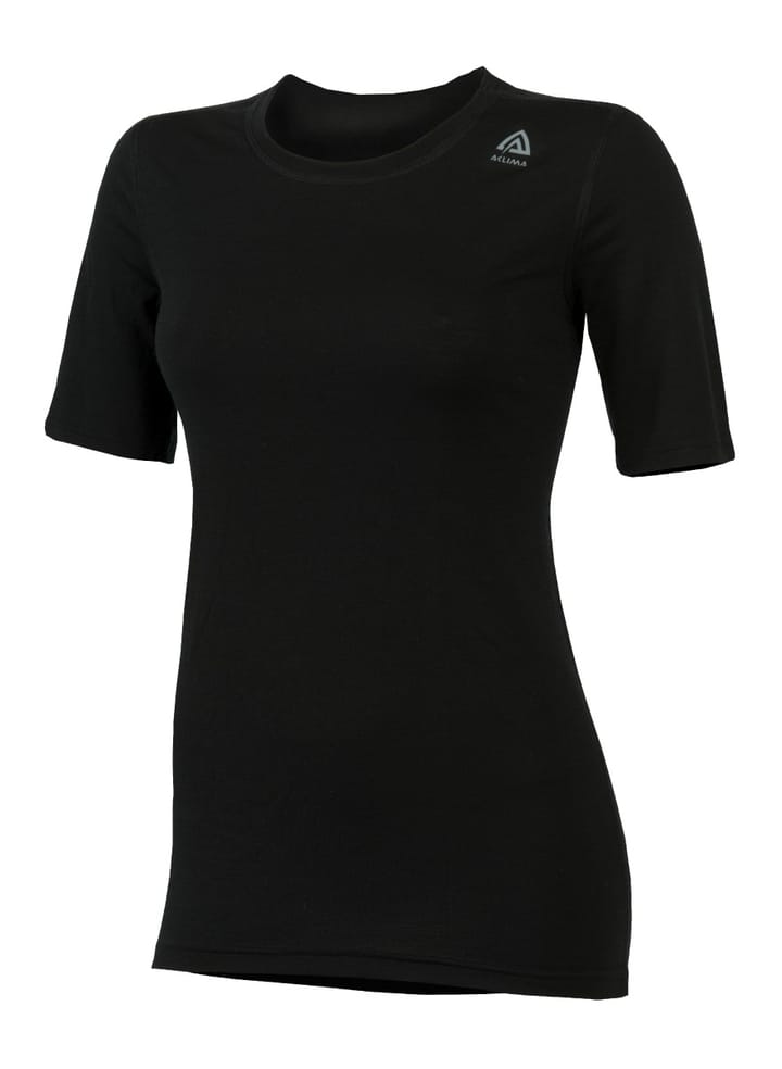 Aclima Lightwool T-Shirt Classic Women Jet Black Aclima