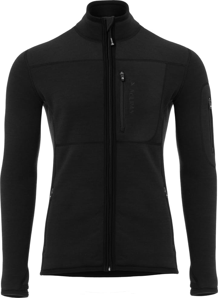Aclima Men's FleeceWool Jacket Jet Black Aclima