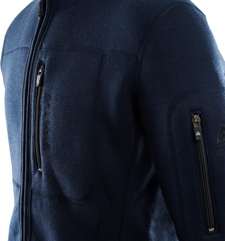 Aclima Men's FleeceWool Jacket Navy Blazer Aclima