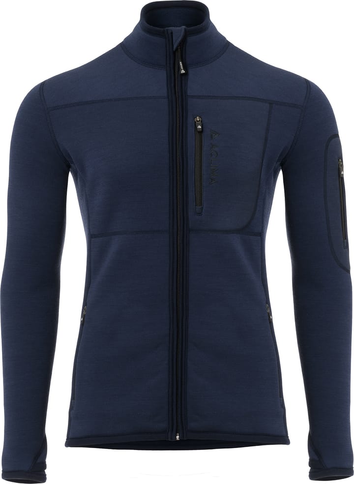 Aclima Men's FleeceWool Jacket Navy Blazer Aclima
