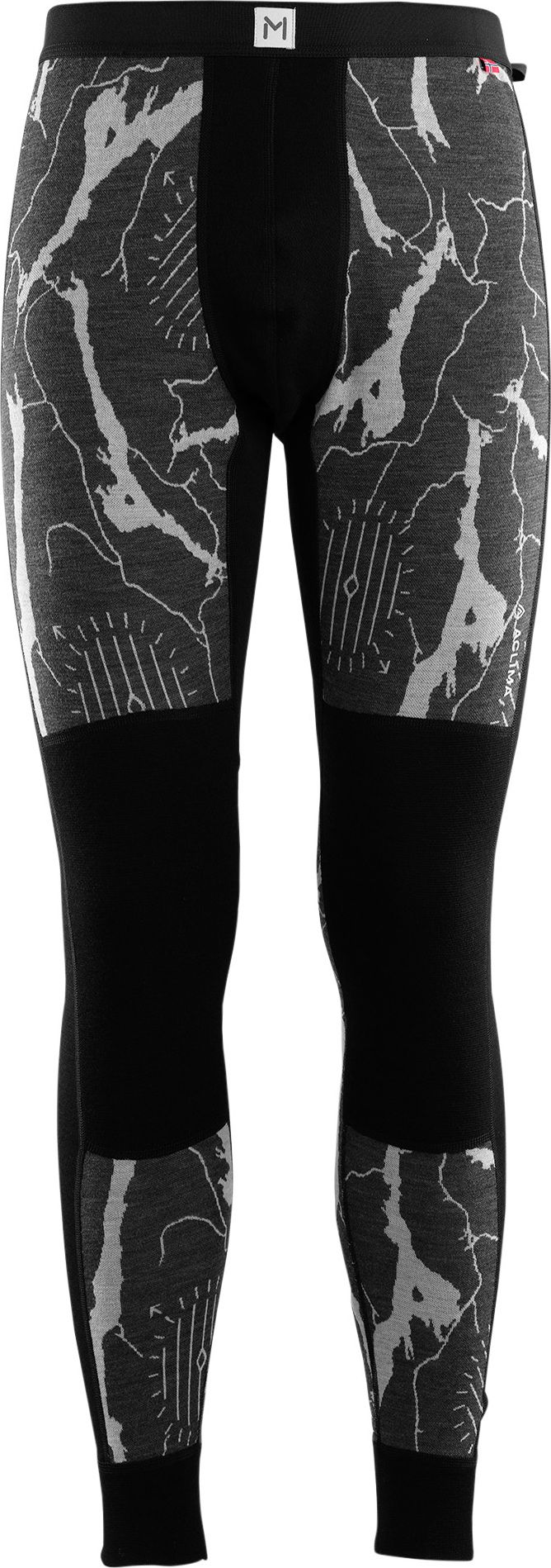 Aclima Men's Lars Monsen Femunden Longs Jet Black/Femunden Dark Aclima