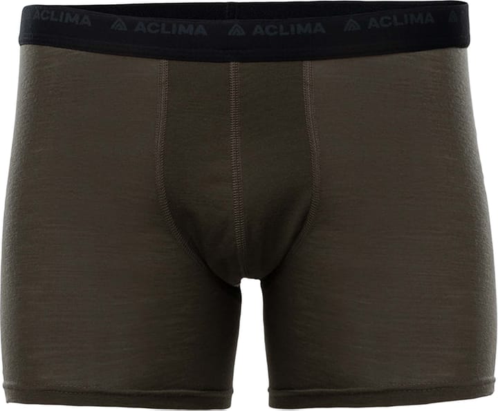 Aclima Men's LightWool 140 Boxer Tarmac Aclima