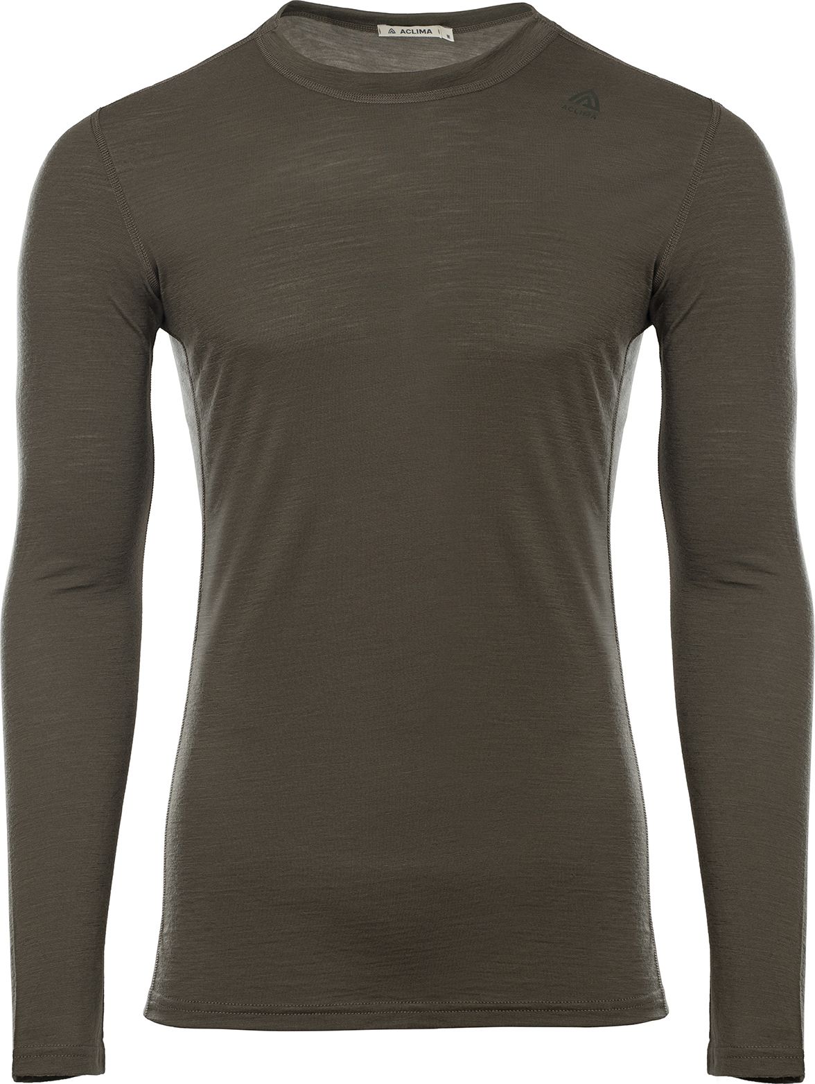 Aclima Men's LightWool Undershirt Long Sleeve Tarmac