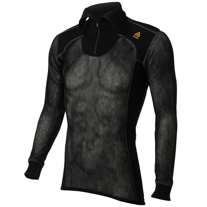 Aclima Woolnet Polo With Zip Men's