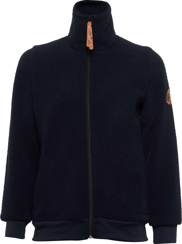 Women's ReBorn Terry Jacket Navy Melange Aclima