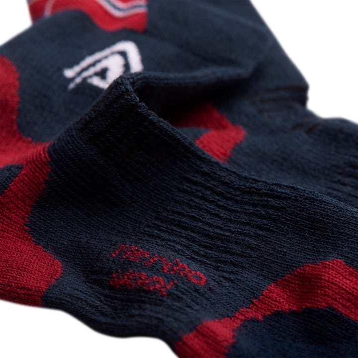 Running Socks 2-Pack Blue/ Red/ White Aclima