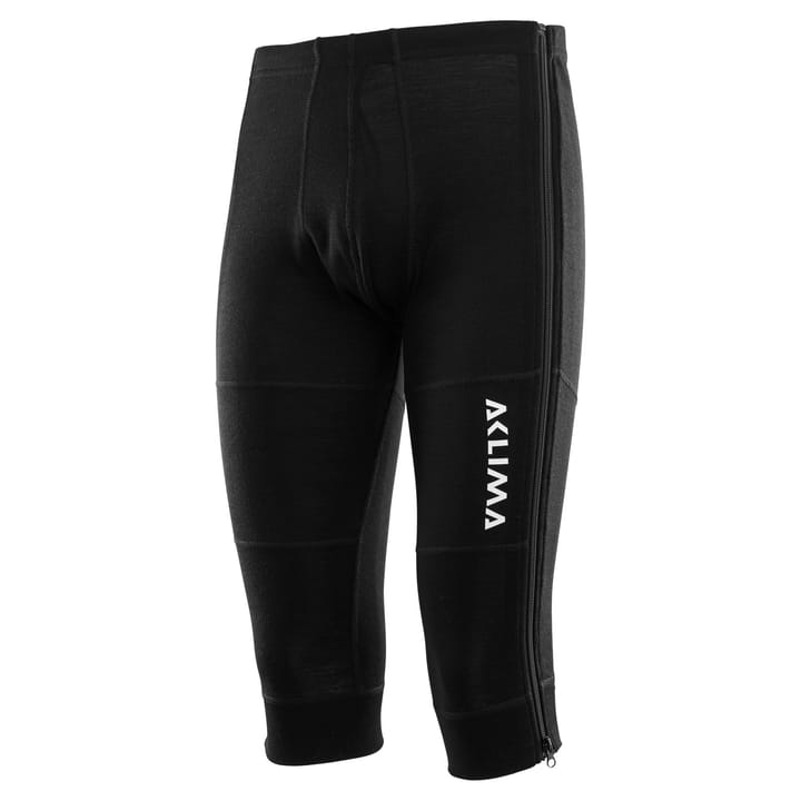 WarmWool 3/4 Summit Longs Man Jet Black Aclima