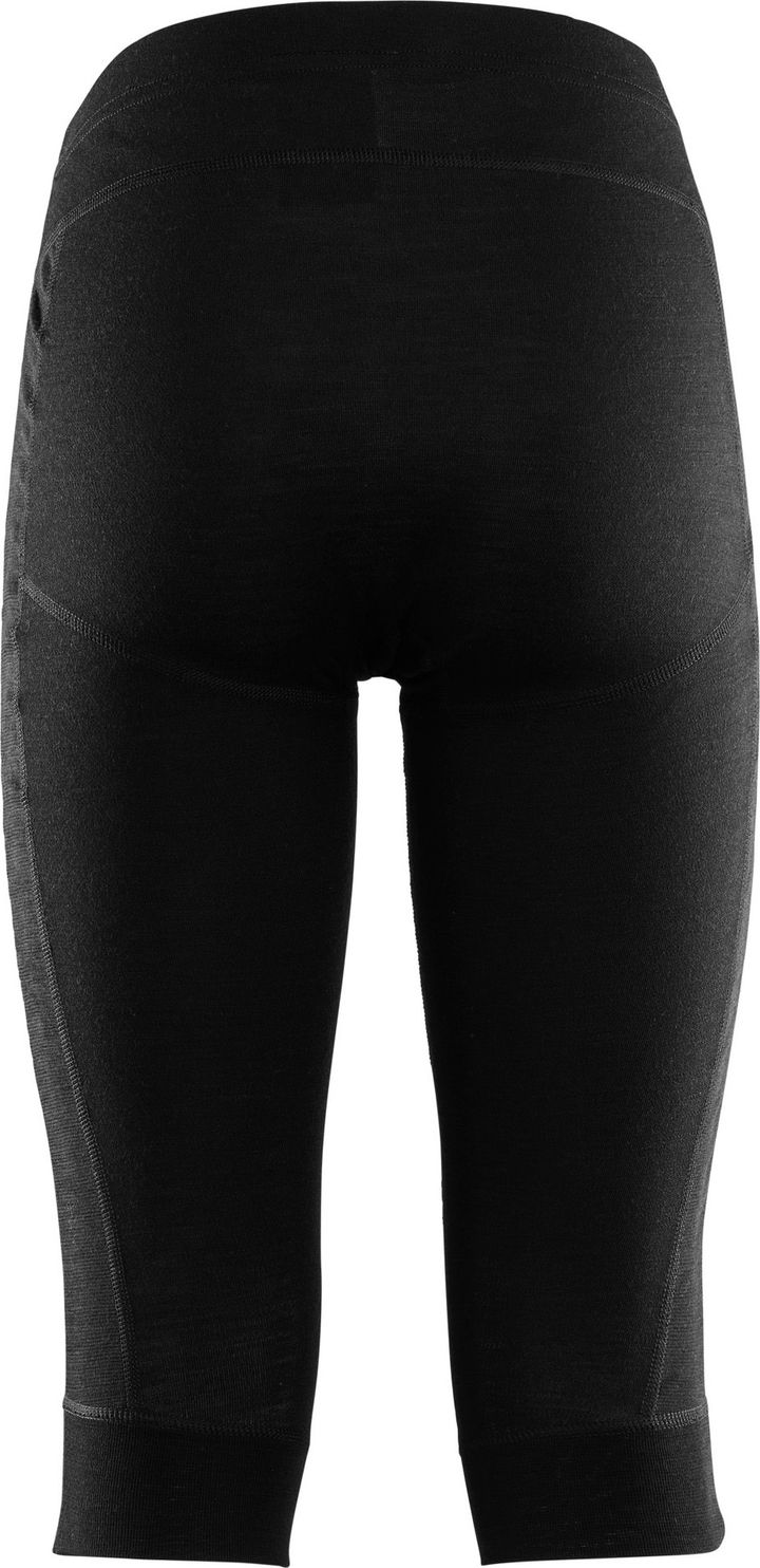 Aclima WarmWool 3/4 Summit Longs Woman Jet Black Aclima