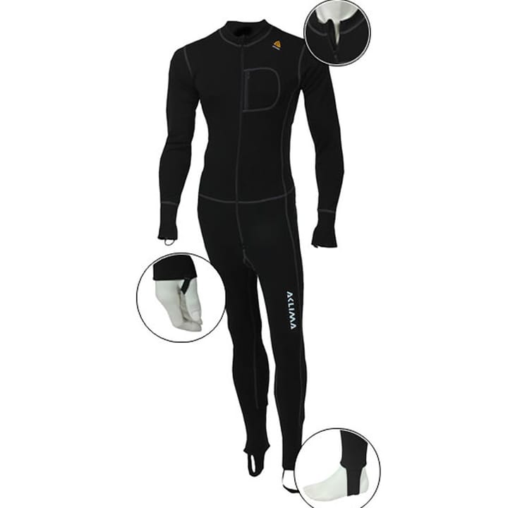 Aclima WarmWool Bodypiece Jet Black Aclima