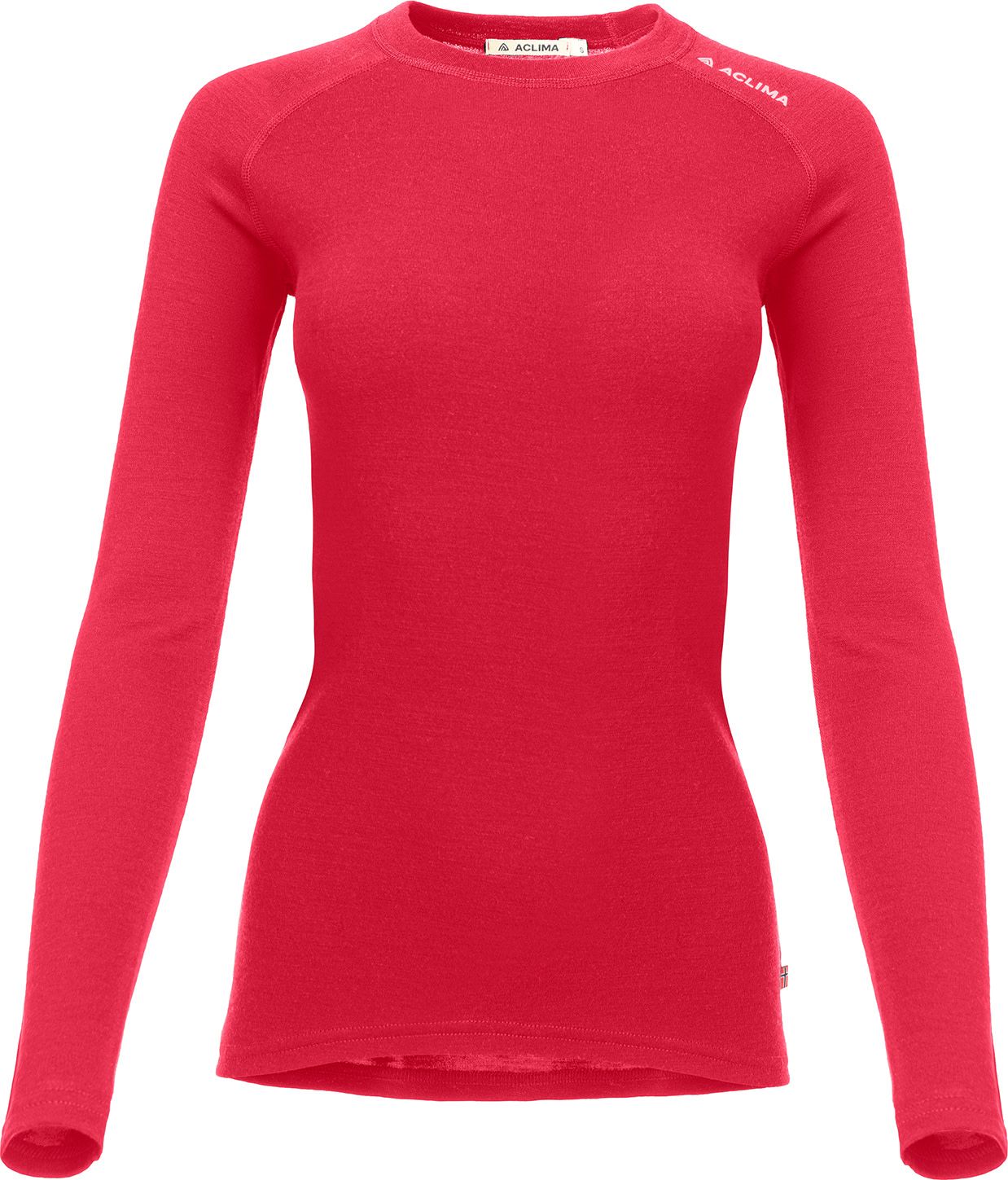 Women's WarmWool Crewneck Jester Red