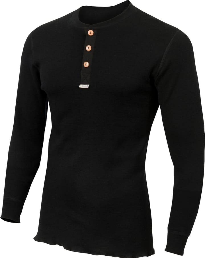 Aclima WarmWool Granddad Man Jet Black Aclima