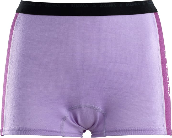 Aclima Women's WarmWool Hipster Purple Rose/Sunset Purple Aclima