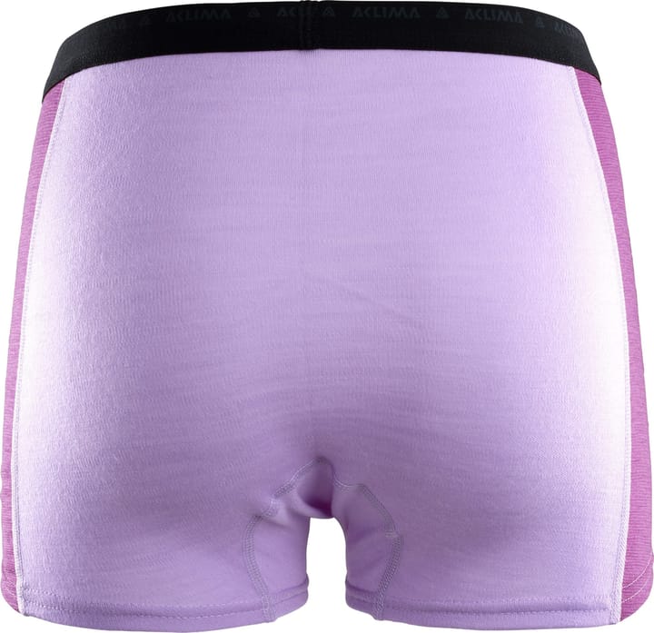 Aclima Women's WarmWool Hipster Purple Rose/Sunset Purple Aclima