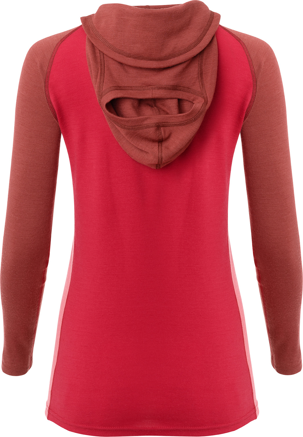 Women's WarmWool Hoodsweater V2 Spiced Apple/Jester Red/Spiced Coral