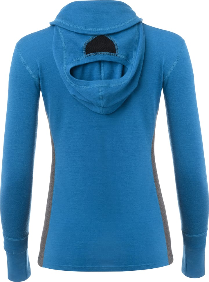 Aclima Women's WarmWool Hoodsweater with Zip Corsair/Marengo Aclima