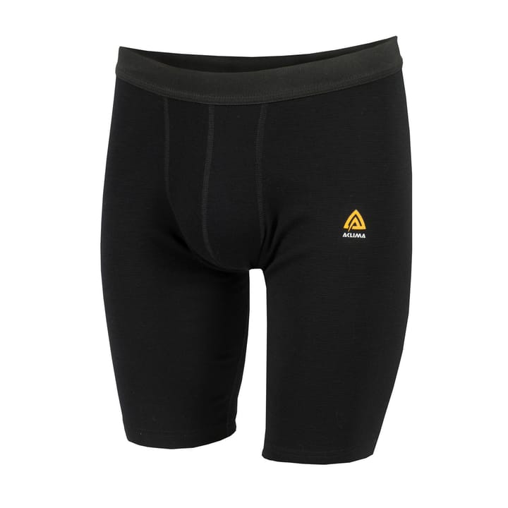 Warmwool Long Shorts Man Jet Black Aclima