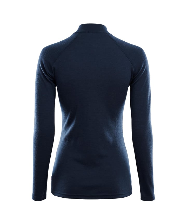 Aclima Women's WarmWool Mockneck Navy Blazer Aclima