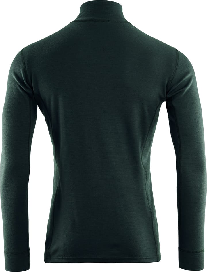 Aclima WarmWool Mock Neck with Zip Man Green Gables Aclima