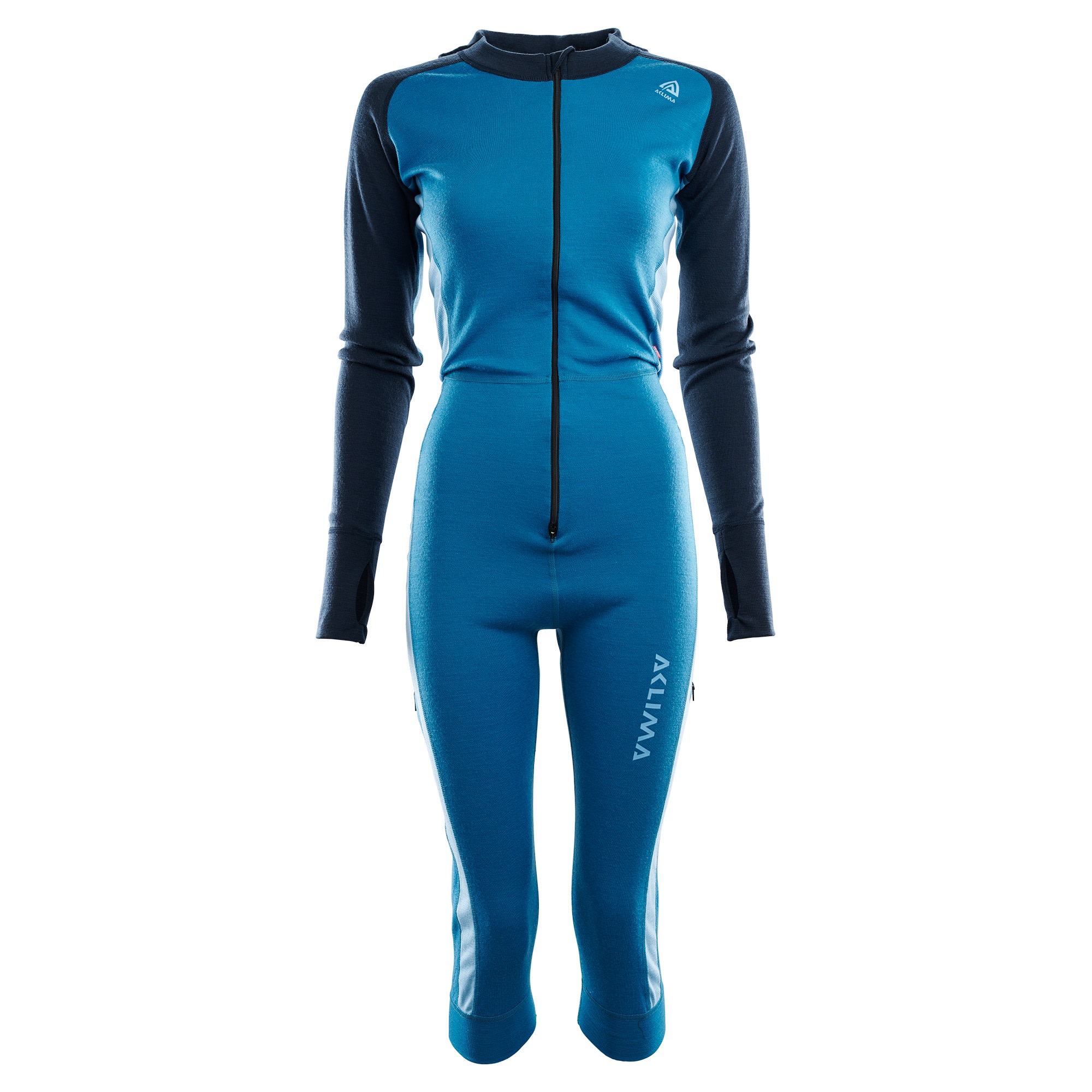 Aclima Women's WarmWool Overall 3/4 Marengo/Jet Black/Corsair