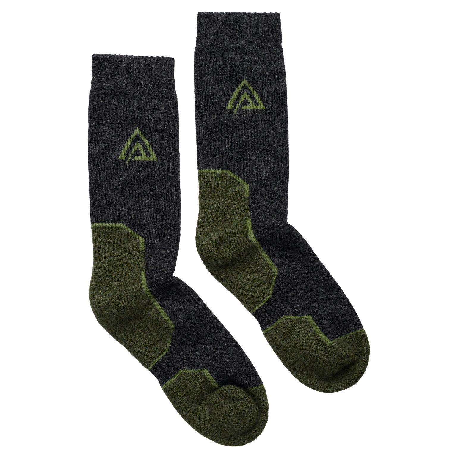 WarmWool Socks Olive Night / Dill / Marengo