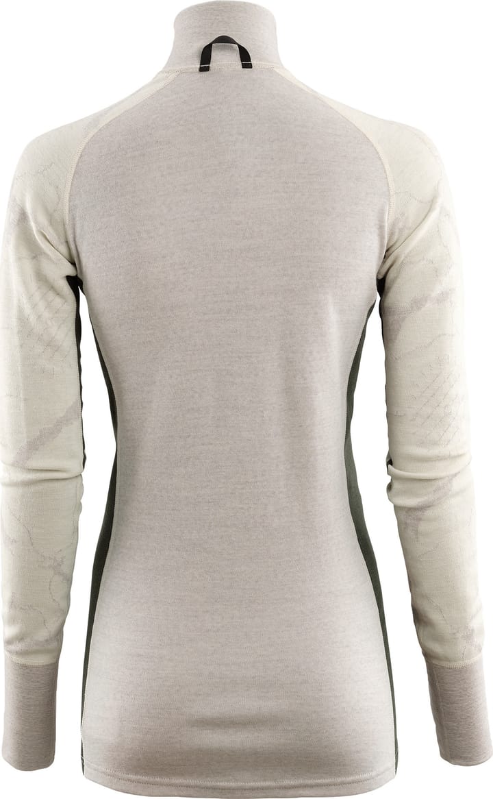 Aclima Women's Lars Monsen Femunden Polo Beige Melange/Olive Night/Femunden Light Aclima