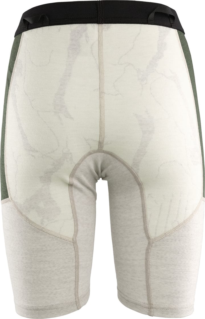 Aclima Women's Lars Monsen Femunden Shorts Beige Melange/Olive Night/Femunden Light Aclima