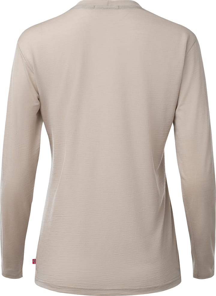 Aclima Women's LightWool 180 Crewneck Simply Taupe Aclima