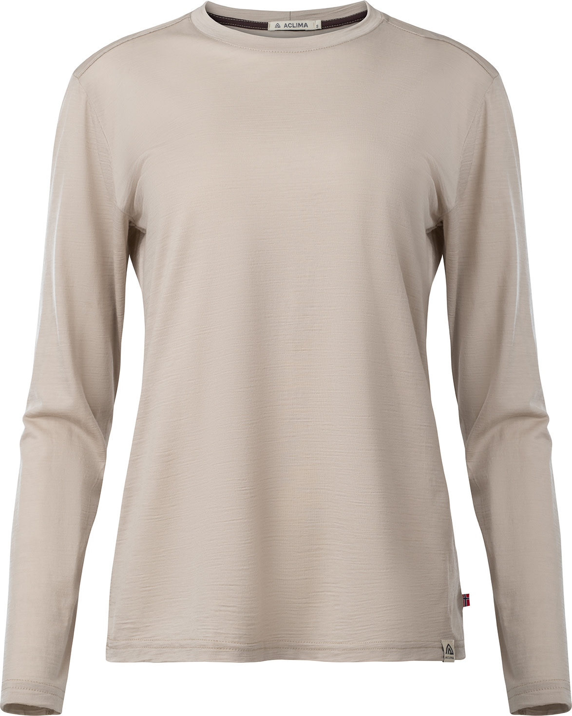Aclima Women's LightWool 180 Crewneck Chocolate Plum