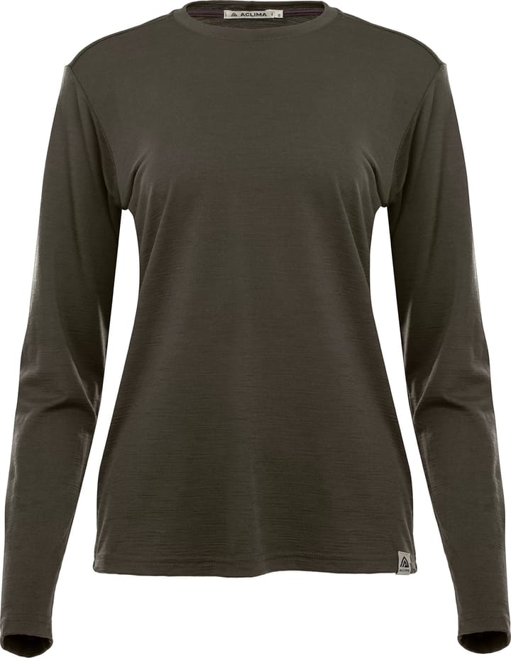 Aclima Women's LightWool 180 Crewneck Tarmac Aclima