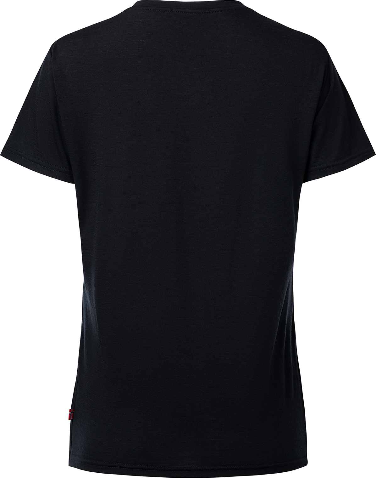 Aclima Women's LightWool 140 Classic Tee Logo Jet Black T-shirts S