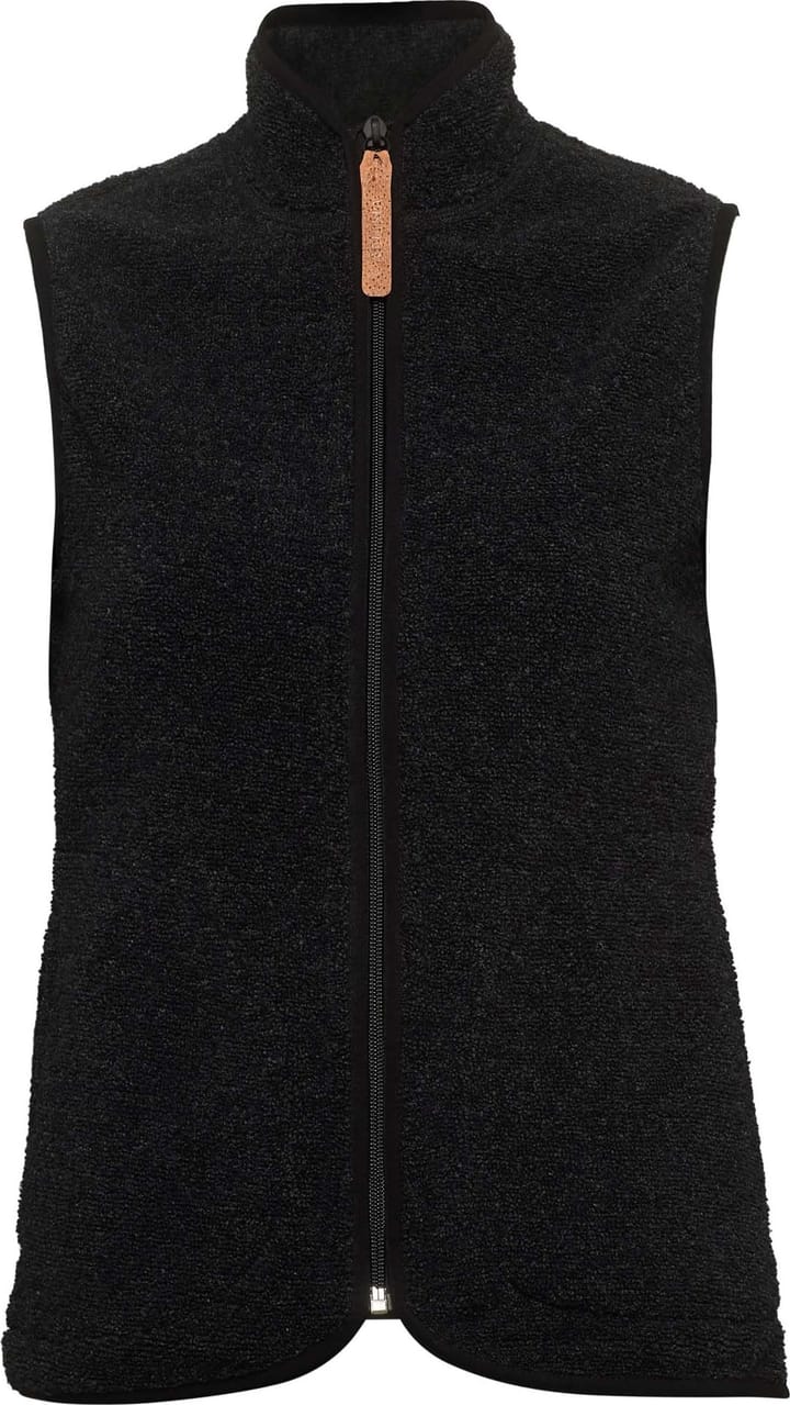 Aclima Women's ReBorn Terry Vest Dark Grey Melange Aclima