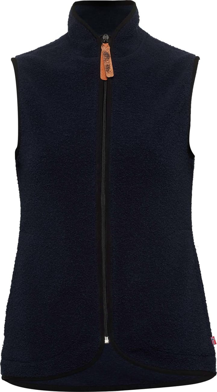 Aclima Women's ReBorn Terry Vest Navy Melange Aclima