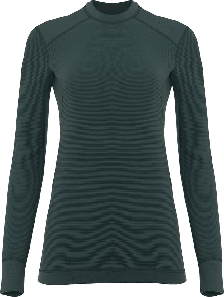 Aclima Women's StreamWool Crewneck Green Gables Aclima