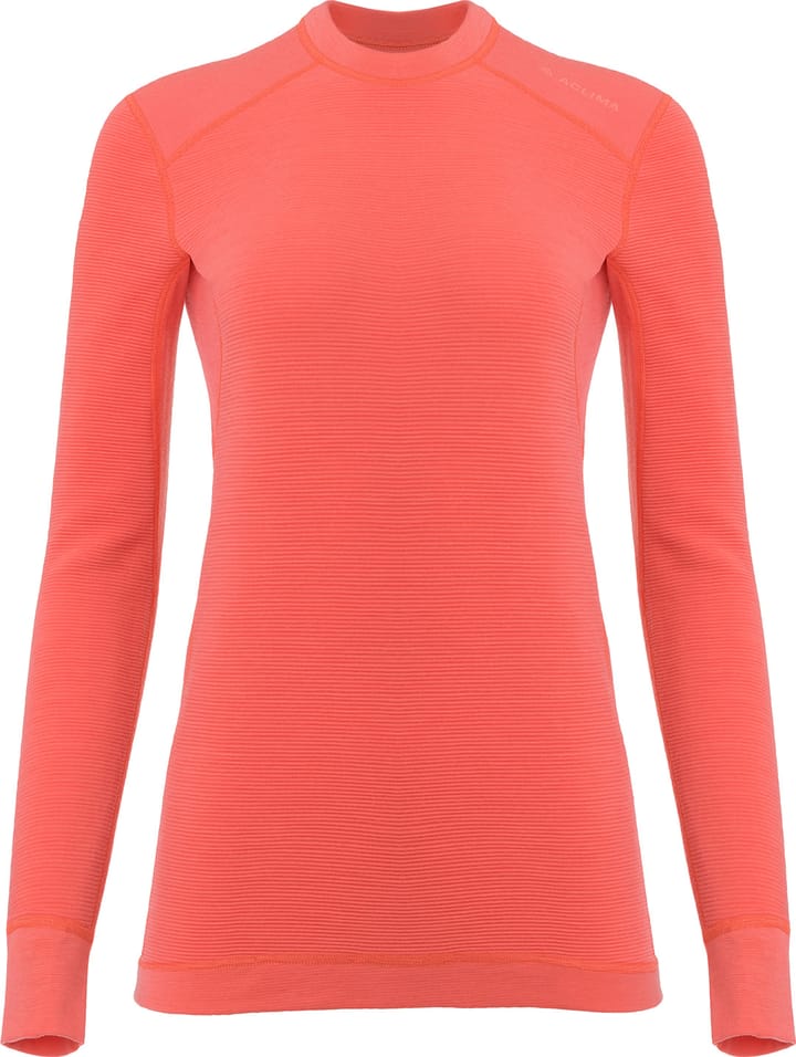 Aclima Women's StreamWool Crewneck Spiced Coral Aclima