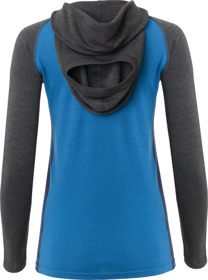 Aclima Women's WarmWool Hoodsweater V2 Marengo/Corsair/Navy Blazer Aclima