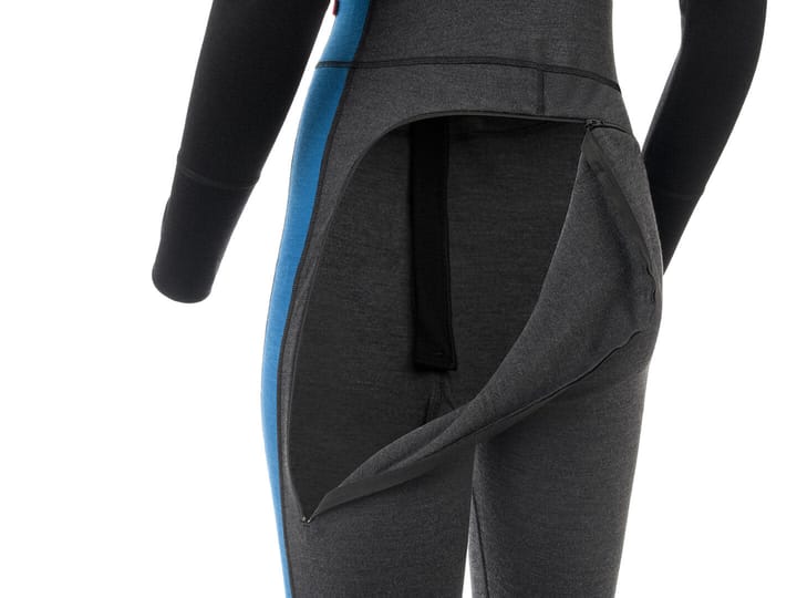 Aclima Women's WarmWool Overall 3/4 Marengo/Jet Black/Corsair Aclima
