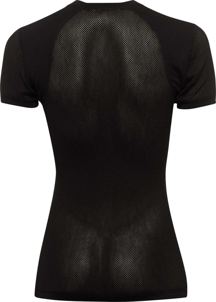Women's WoolNet Light T-Shirt Jet Black / Dark Ivy Aclima